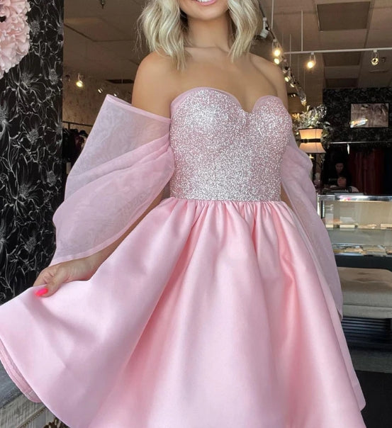 Lambikins Knit Gown Pink