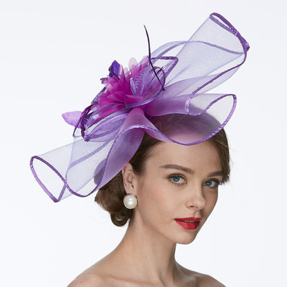 Net Kentucky Derby Hat / Fascinators / Hats with 1 Piece Wedding / Special Occasion / Tea Party Headpiece