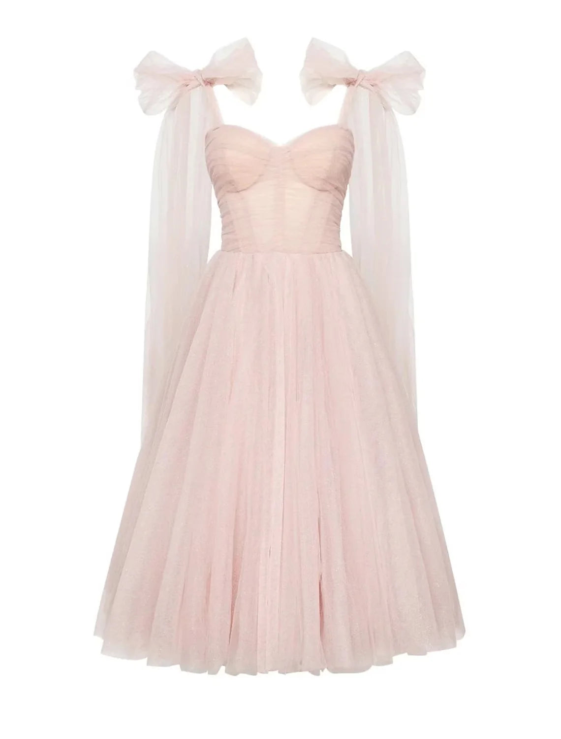 Ball Gown Homecoming Dresses Corsets Dress Cocktail Party Tea Length Sleeveless Square Neck Tulle with Glitter